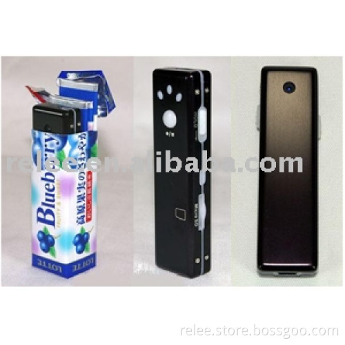 Chewing gum camera